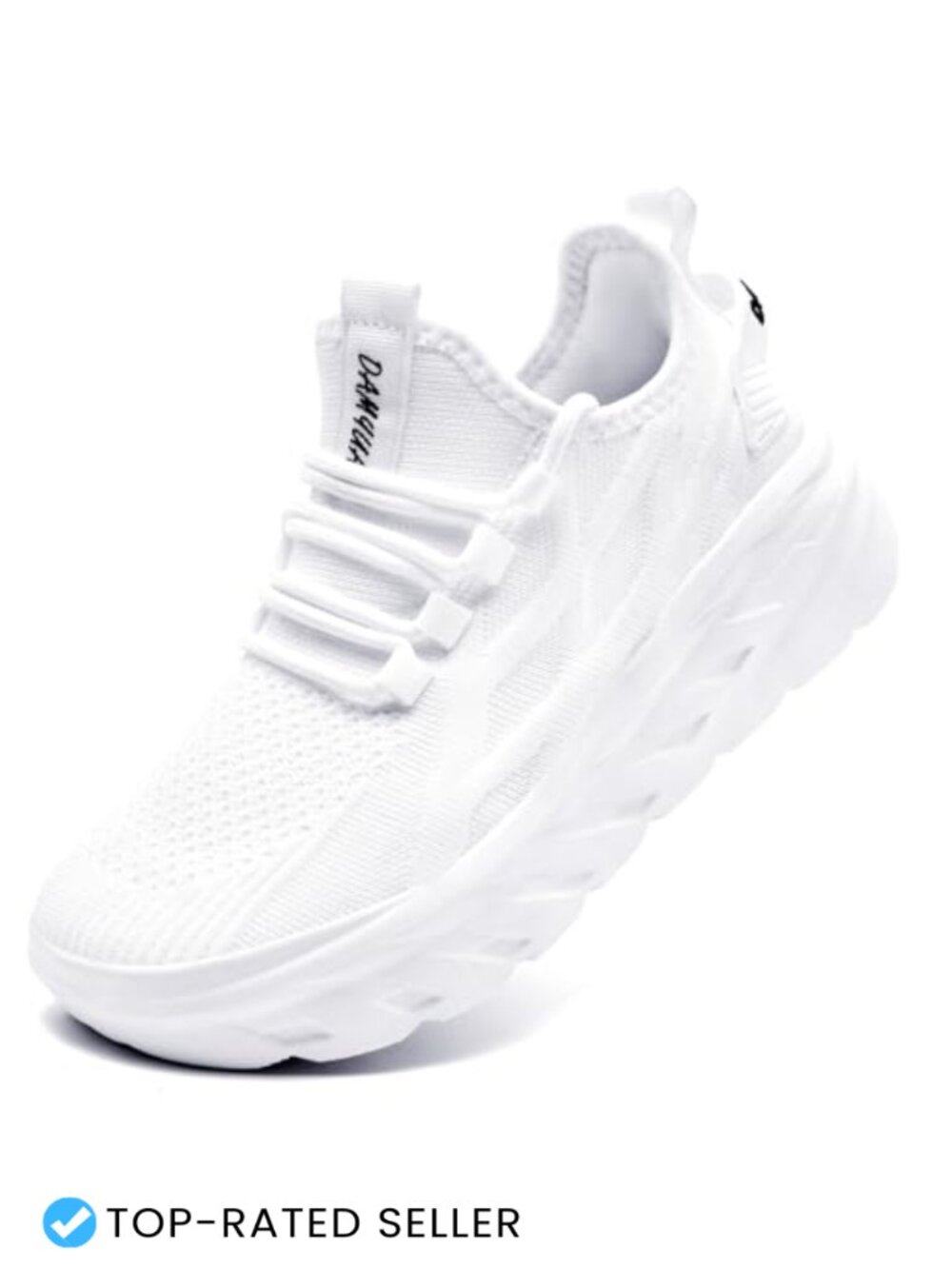 Women's Thick Soled Slip On Walking Sneakers Lightweight Comfortable